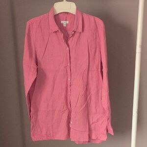 J.Jill Love Linen Essential Shirt Medium